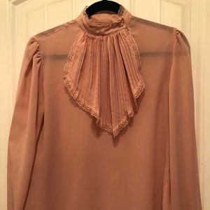 Vintage mauve women’s blouse